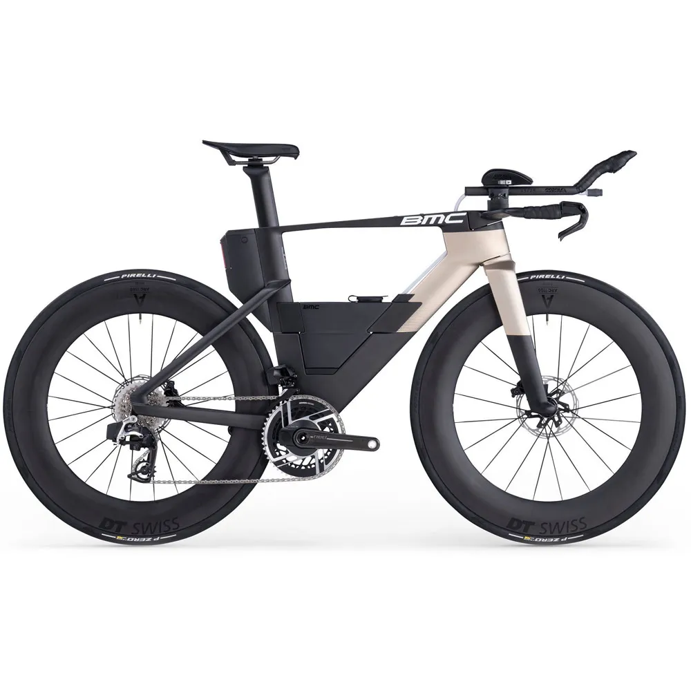 Велосипед BMC Speedmachine 01 ONE Red AXS 2x12 Gold/White/Carbon (30007030, M)