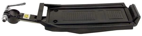 Багажник на подсед. штырь алюм./пласт. черн.