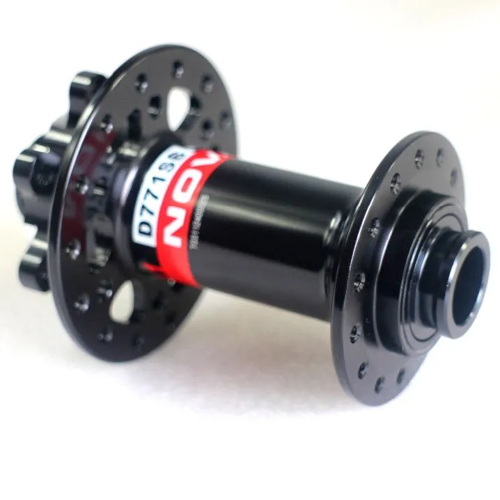 Втулка передняя Novatec Disc 32 отв. 100mm черн.