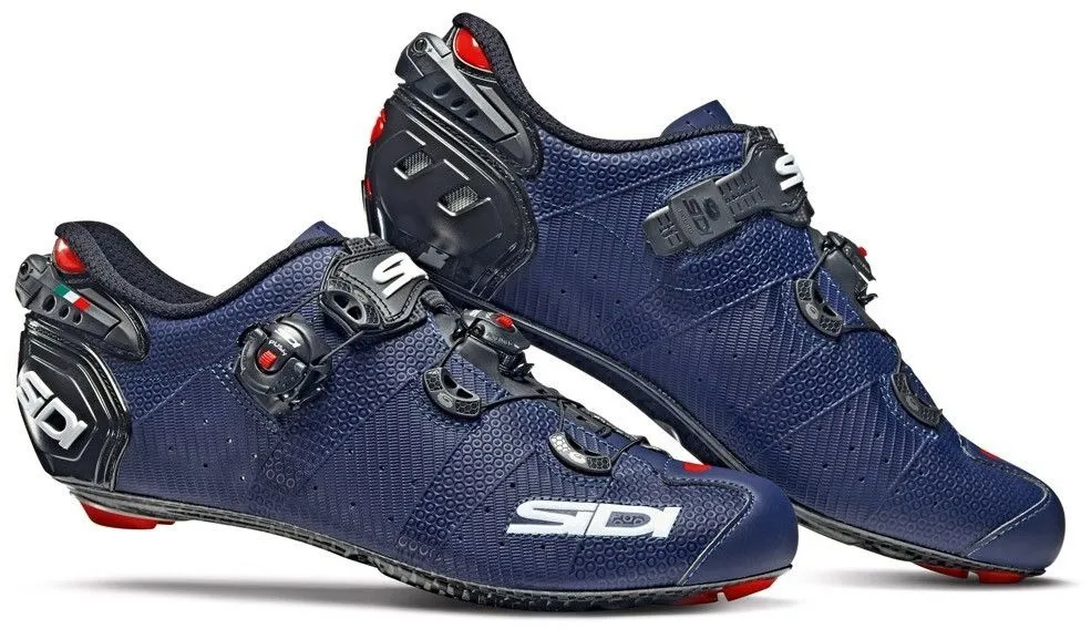 Велотуфли SIDI WIRE 2 MATT Carbon (38, Синий/черный)
