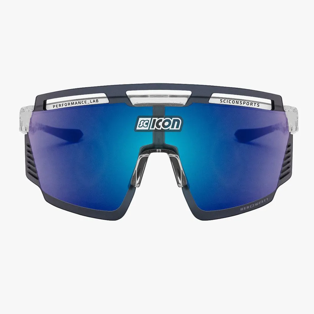 Очки SCICON Aerowatt Crystal Multimirror Blue + Rain Clear