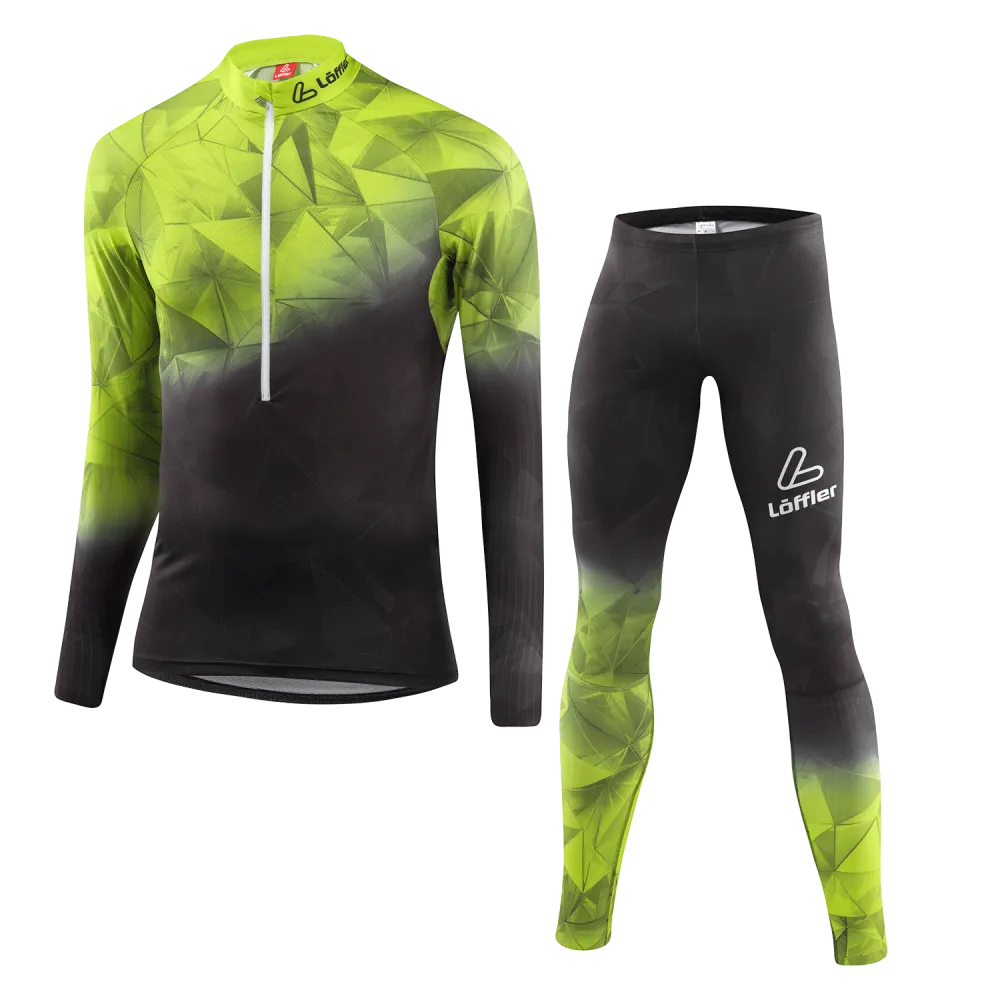 Комбинезон LOFFLER  гоночный WC мужской (48, 993 Черно-желтый)