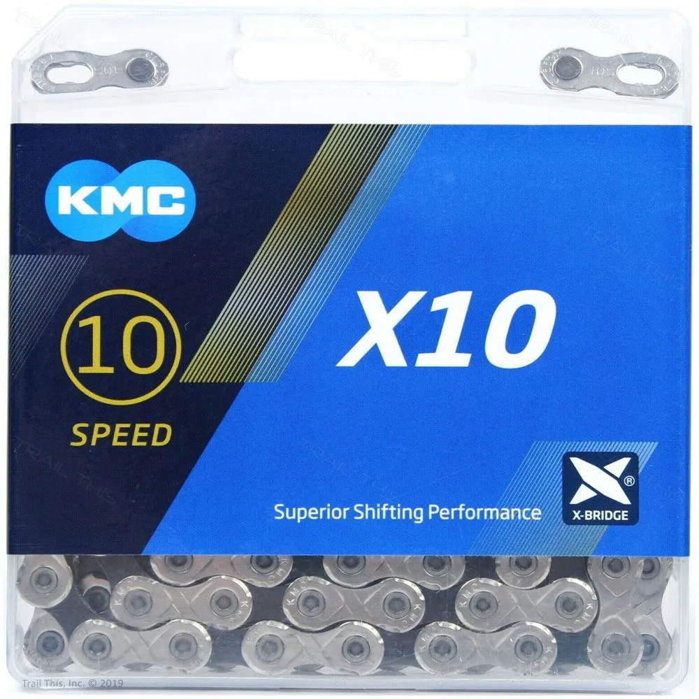 Цепь KMC X10 114 зв., серый