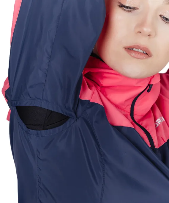 Ветровка Nordski Rain  (XS, 770 коралловый/синий)