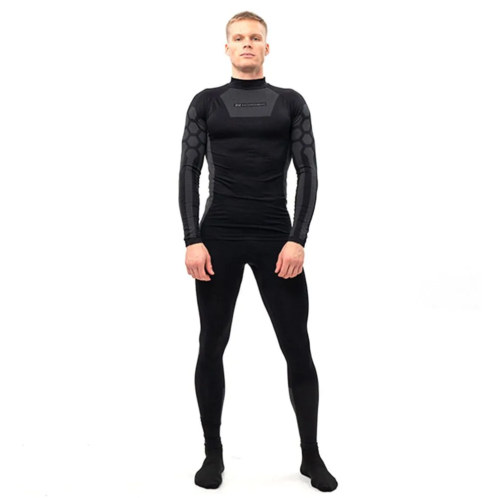 Комплект термобелья Nordski Snake мужской (L/XL, 224 Черный/серый)