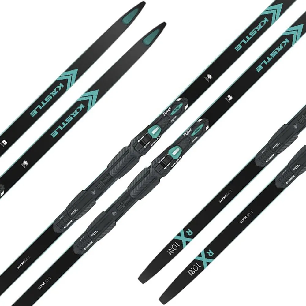 Лыжи KASTLE  RX10 2.0 JR Skate Plus H NIS+ крепления Xcelerator 2.0