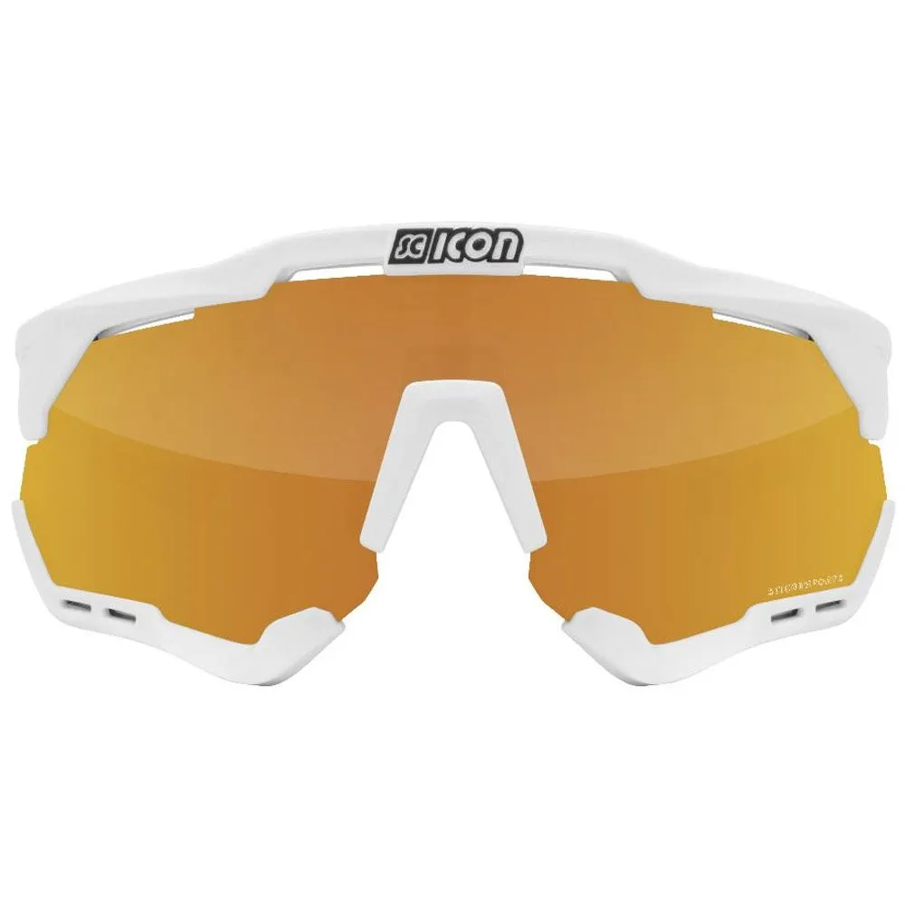 Очки SCICON Aeroshade XL Multimirror Bronze +Rain Clear /White gloss