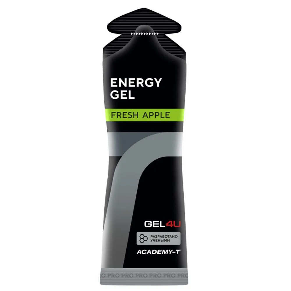 Гель энергетический углеводный GEL4U, вкус Яблоко, 60 гр.