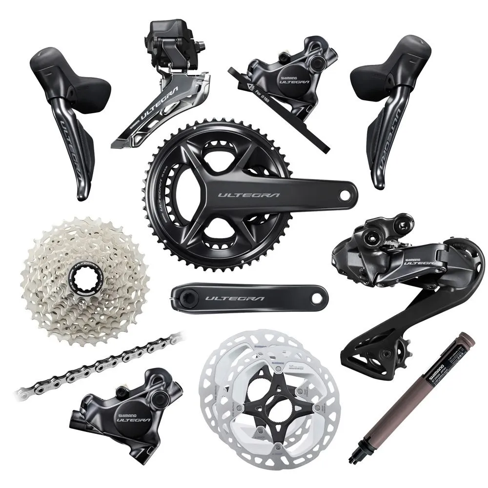 Группа Shimano Ultegra Disc 8170 DI2 L170 52-36 11-30 12 ск.