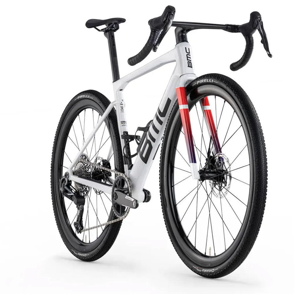 Велосипед gravel BMC Kaius 01 TWO Force AXS XPLR 1x13 White/Black/Red