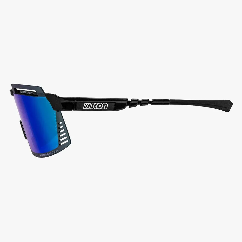 Очки SCICON Aerowatt Foza Black Multimirror Blue + Rain Clear