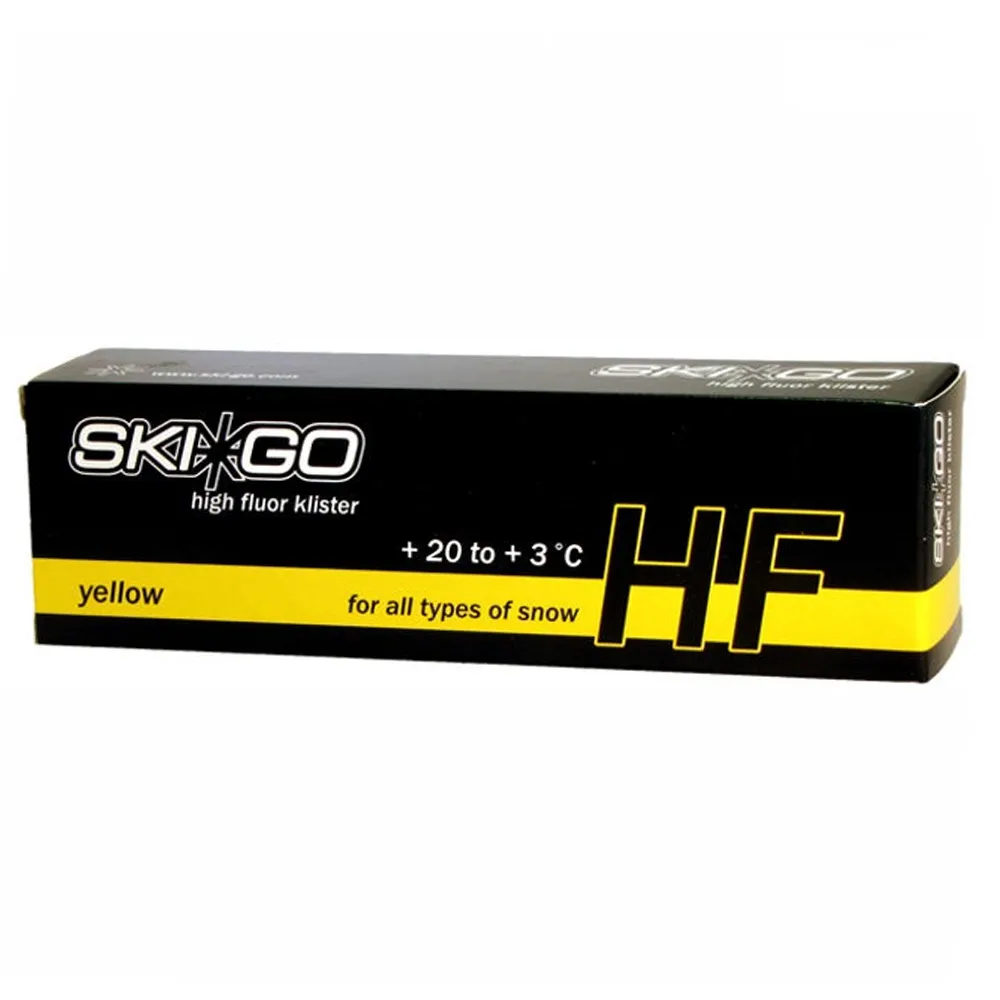 Мазь жидкая SkiGo HF YELLOW +20 +3