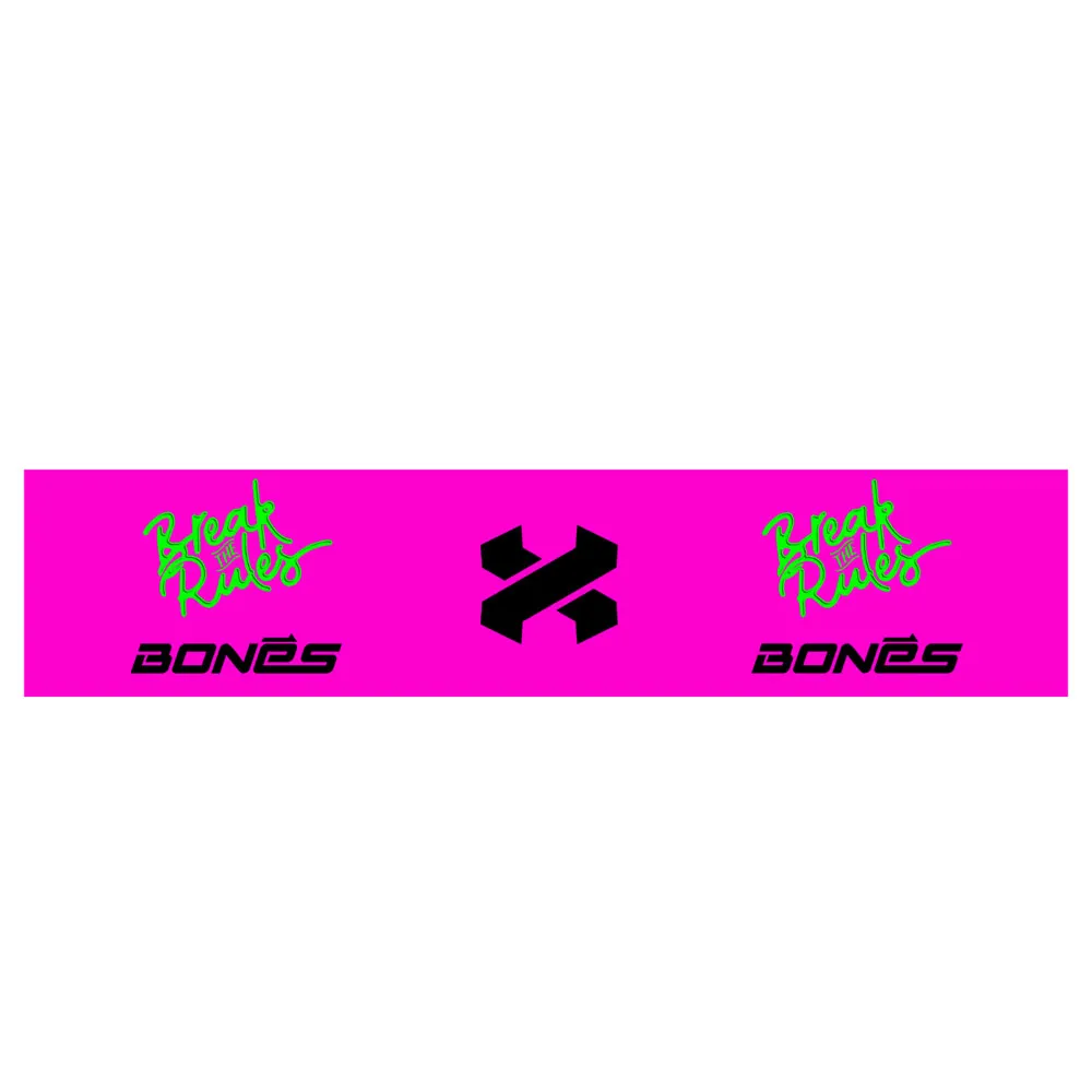 Повязка на голову BONES Break the Rules (Розовый)