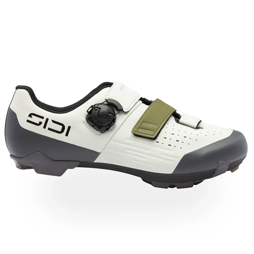 Велотуфли SIDI MTB SILVIS XC (37, Белый/оливковый)