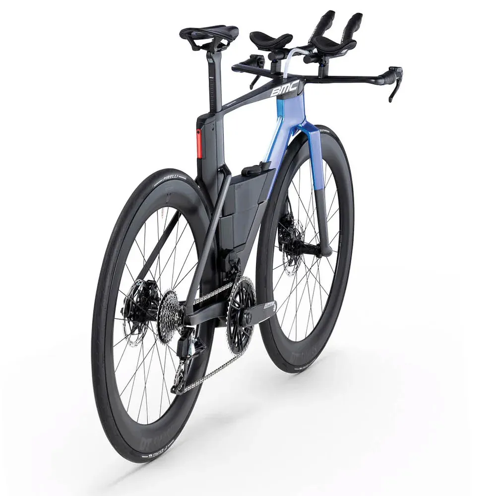 Велосипед BMC Speedmachine 01 TWO Force AXS 2x12 Blue/White/Carbon