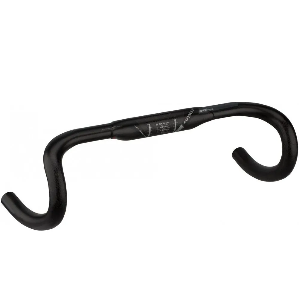 Руль шоссейный FSA K-FORCE Compact 31.8, Carbon, 44RK-222UDF Grey V14