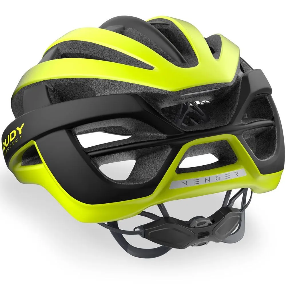 Шлем Rudy Project VENGER Yellow Fluo - Black Matt L