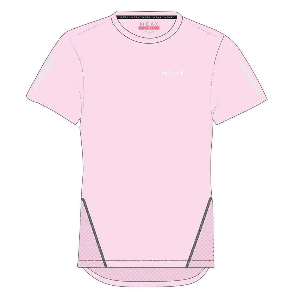 Футболка MOAX  Motion Mesh женск. (L, 92809 Нежно розовый)