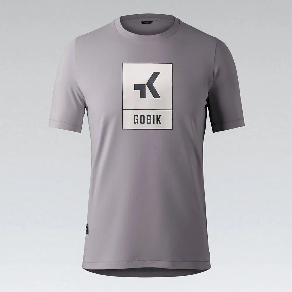 Футболка GOBIK OVERLINES 2.0 унисекс (L, Серый)