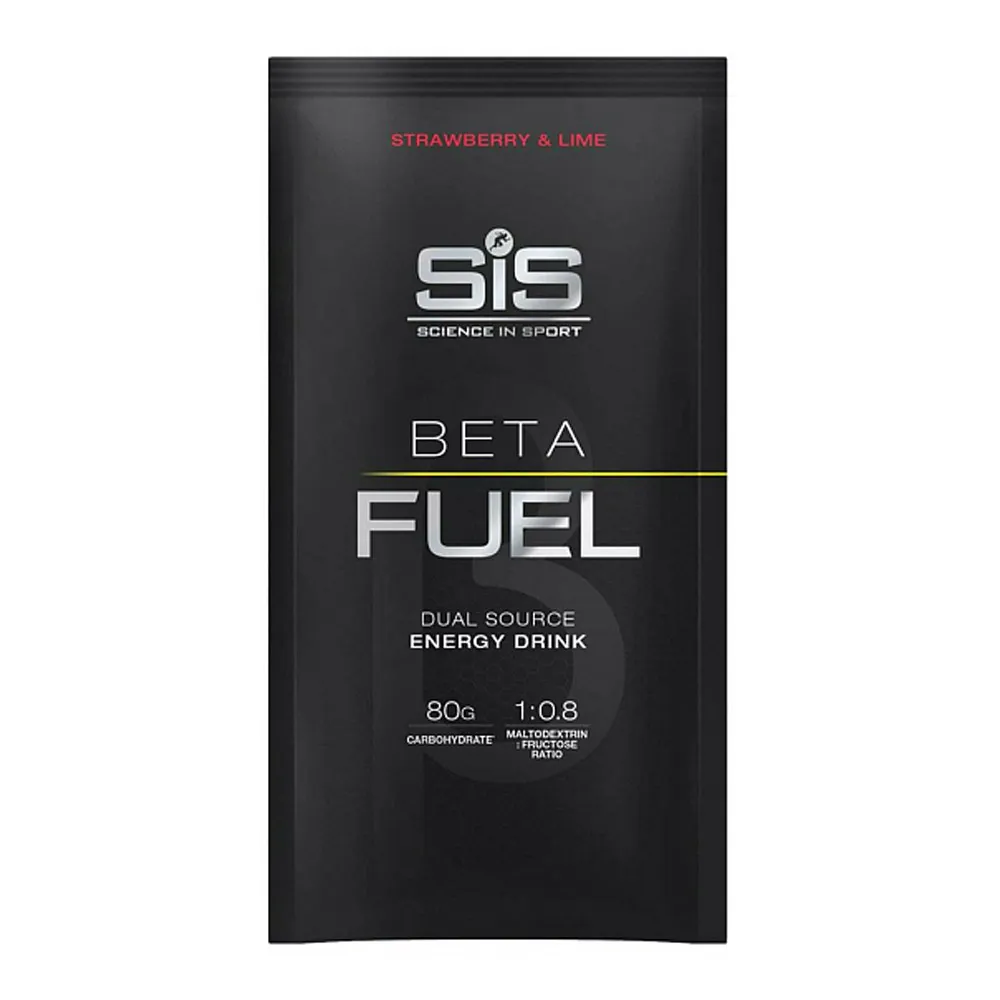Напиток высокоуглеводный  SIS Powder BET A FUEL в порошке  вкус Клубника/лайм ,82 гр