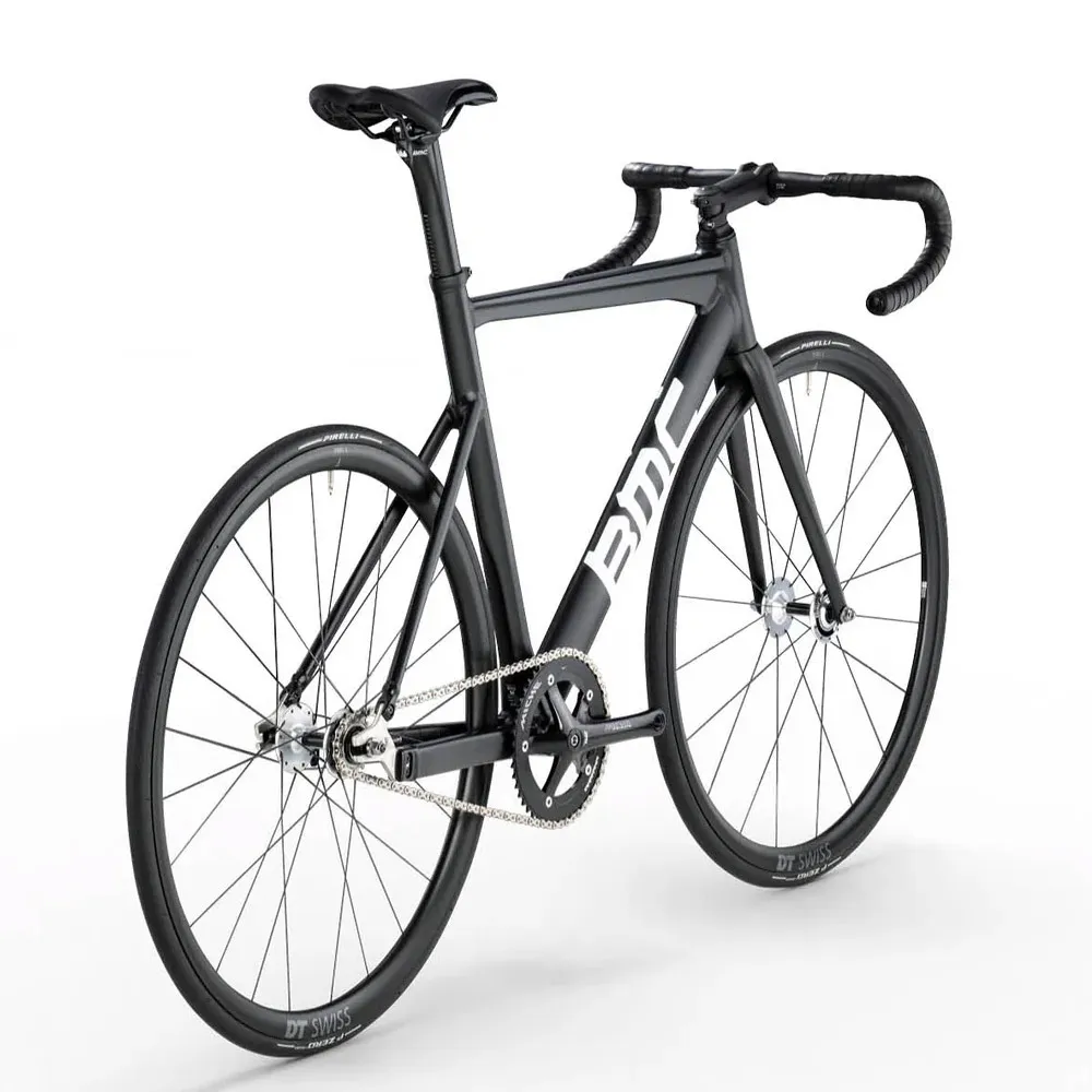Велосипед трековый BMC Trackmachine AL ONE Miche Black/White/Carbon